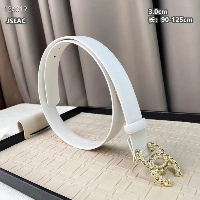 Chanel belt 30mmX90-125cm 8L18